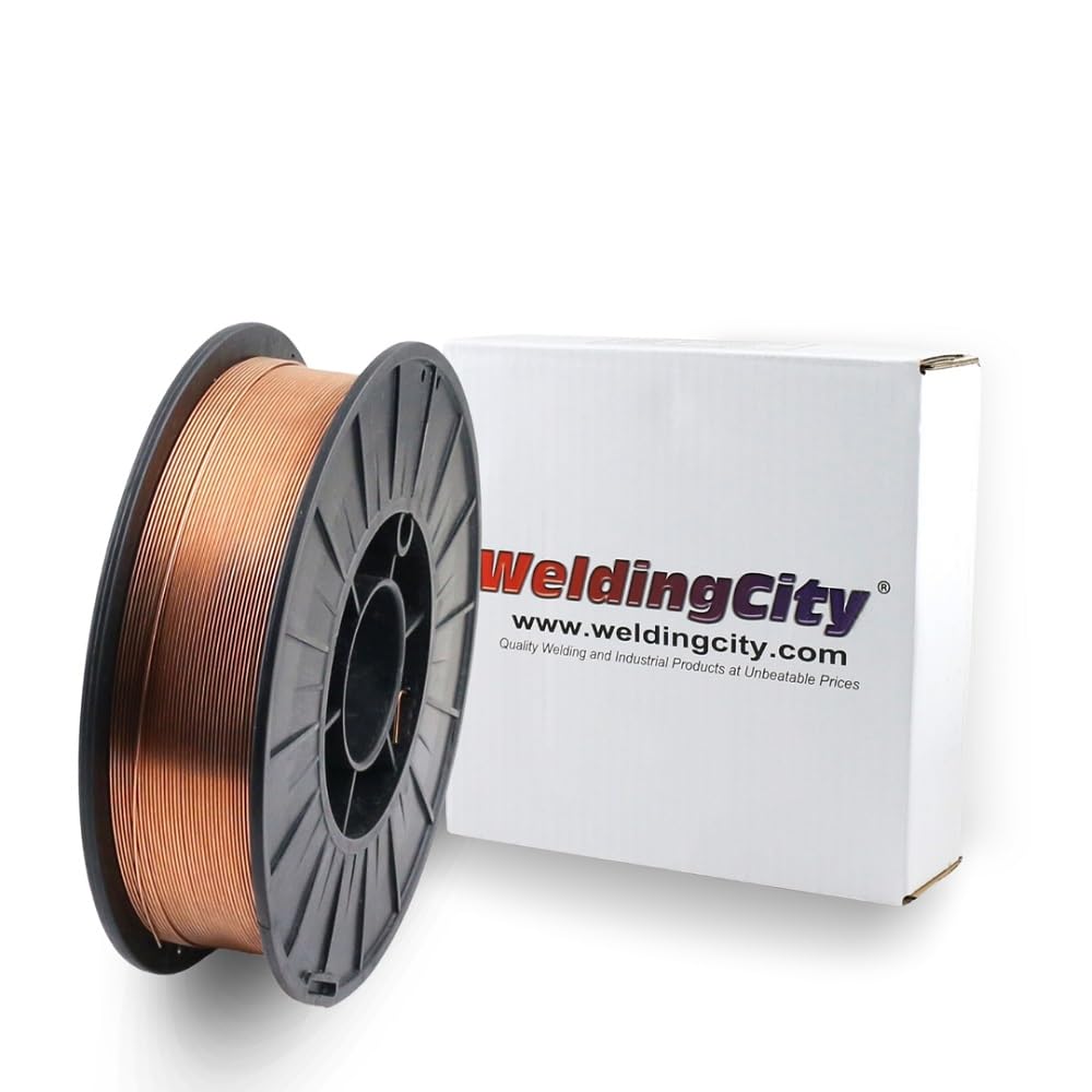 WeldingCity Mild Steel MIG Welding Wire ER70S-6 10-Lb Roll 0.035